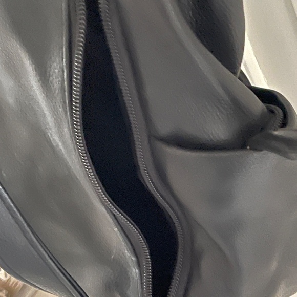 Leather Co by Liz Claiborne Black Backpack - Picture 7 of 9